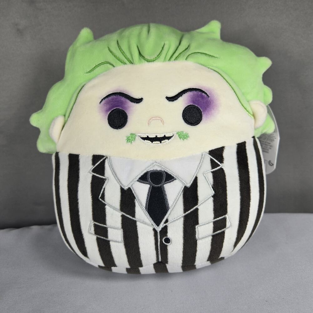 Beetlejuice Squishmallows 2025 Halloween 8 Inch Plush Kellytoy New With Tags